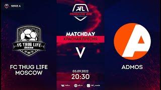 AFL22. Italy. Serie A. Day 10. FC THUG LIFE MOSCOW - Admos