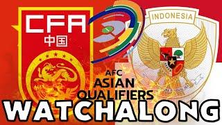  LIVE  - CHINA 2  INDONESIA 1 - Watchalong #China   #Indonesia 