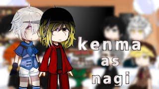 haikyuu react to kenma as nagi||haikyuu×blue lock||no ship||