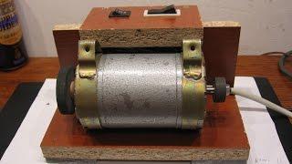 Homemade mini sharpener and sanding and polishing machine