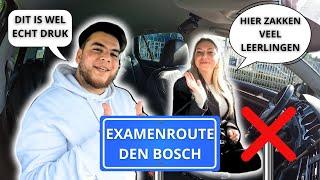 EEN VAN DE DRUKSTE TIJDEN IN DEN BOSCH | EXAMENROUTE 's-Hertogenbosch