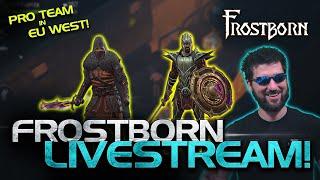 Playing with European Pros in Frostborn. Competing for top pvp family - JCF