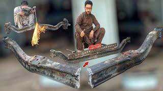 Truck Axle Rebuild ! The Ultimate Repair Guide for a Badly Damaged Front Axle