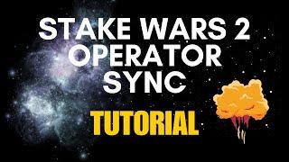 Autonomys - Stake Wars 2 Sync Your Operator