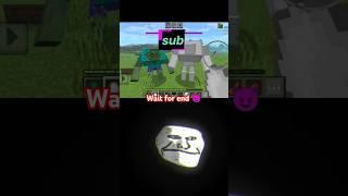 mutant zobie vs mutant golem #xter gamerz77 #minecraft #vs