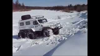 вездеход трэкол реальная проходимость и самодельный уаз вездеход Russian SUV monster