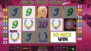 Lucky Lady´s Charm by Novomatic - Nice Bonus Round!