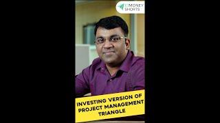 Mutual Fund Investment Strategy based on Project Management Triangle | ETMONEY #Shorts​​