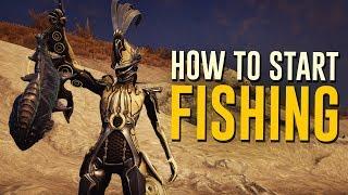 How to start Fishing! [Plains of Eidolon] (Warframe)