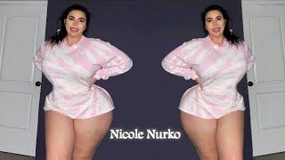 Nicole Nurko   Plus Size Model Curvy  Bio and Wiki Height & Weight, Measurements