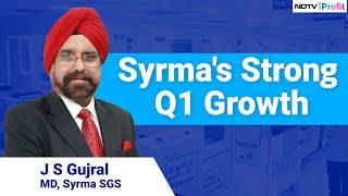 Syrma SGS MD Expands On Q1 Results & Growth In Consumer IT And Railway Sector