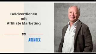 Geldverdienen mit Affiliate Partnerportalen -ADINDEX