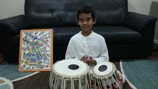 Teental Tabla Solo by Sameer Belur Student @tablagyanacademyofmusic