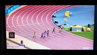 World Athletics Semi Final 3  Budapest Noah Lyles 200M  19.75