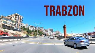 Trabzon Driving Tour in 4k! Turkish Black Sea Summer 2021