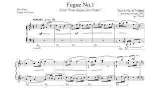 Fugue in C (Op.17 No.1) By David Tsvariani