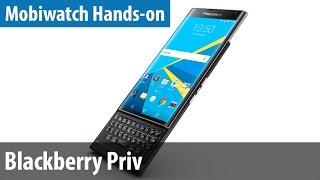 Mit Android & Keyboard - Blackberry Priv im Mobiwatch Hands-on | deutsch / german