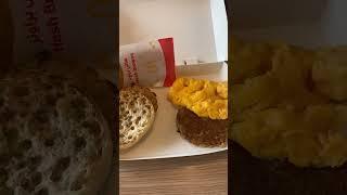 First McDonald's Breakfast | Zoya | #shorts #ytshorts #dubai