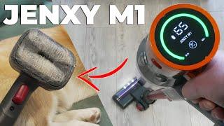 JENXY M1: вертикальный пылесос с насадкой для вычесывания животных и влажной уборкой ОБЗОР и ТЕСТ