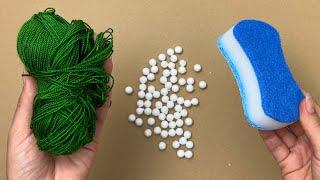 Look What I Made With Tiny Styrofoam Balls and Cardboard!