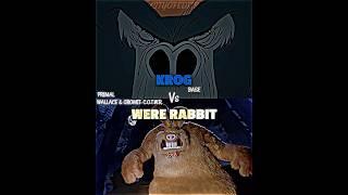 Last 100% Alight motion edit | Were Rabbit vs Base Krog #primal #wis #wisedit #wallaceandgromit