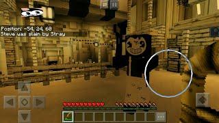 Sammy From Bendy and the ink machine boss fight in minecraft [MCPE]