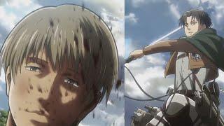 Levi Kills His First Titan (Attack on Titan - OVA DUB)