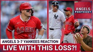 ANGELS POSTCAST: Halos FALL SHORT of shocking 4-game sweep in 7-3 loss to Judge, Yankees in New York