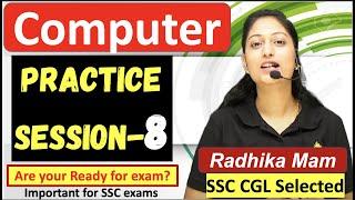 Computer Practice session part 8| SSC CGL, SSC CHSL, Delhi Police