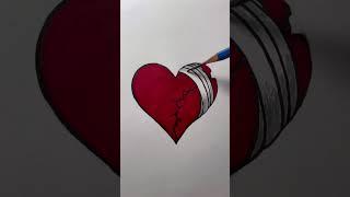 youtube short broken heart short drawing heart for gulnaz art