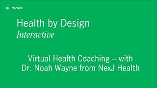 Virtual health coaching can help people reach their health goals