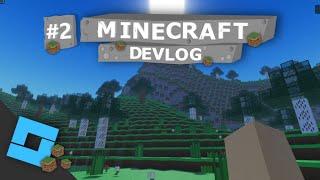 Creating MINECRAFT BIOMES in ROBLOX - Roblox Studio DEVLOG 2