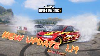 NEW UPDATE 1.19!!! CarX Drift Racing 2 NEW CAR, NEW BODYKIT on EVA MR, QUALITY SETTINGS!!!