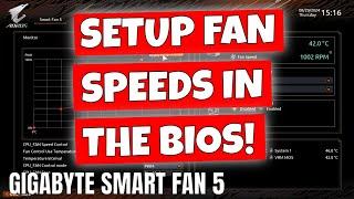 How To Setup & Tune PC Fans On Gigabyte Motherboards Without Software