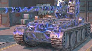 Grille 15 - 4.2 K Damage, 3 K Healing, Burning Games, Black Goldville - WoT Blitz Tier 10 Tank