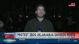 Održan protest "Most ostaje - rušimo Šapića" zbog najavljenog uklanjanja Starog savskog mosta