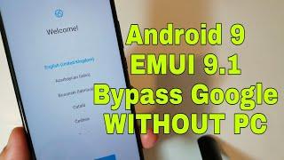 Huawei P Smart 2019 /POT-LX1/. Remove Google Account, Bypass FRP.