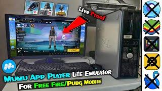 (New) Mumu Player Best Emulator For Free Fire & Pubg Mobile Low End PC | Mumu Play Lite Version