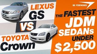 Lexus GS vs Toyota Crown | Fast! under $2,500