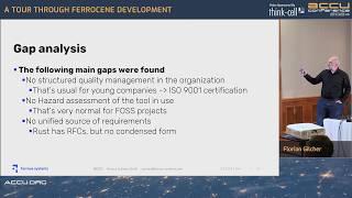 A Tour Through Ferrocene Development - Florian Gilcher - ACCU 2024