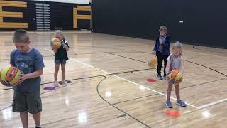 Hand Dribbling - Student Demo of Poly Spot Dribbling