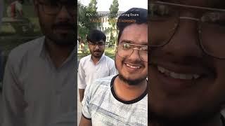 University Life During Exam || Final semester exam|| #exam #aligarh #amu #minivlog #vlog #shortvideo