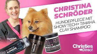 Komplette Hundepflege mit Show Tech+ Timaha Clay Shampoo