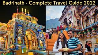 Badrinath Yatra 2022 I Badrinath Yatra Complete Information I Badrinath Latest Travel Video I