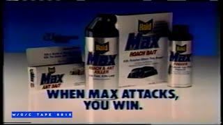 Raid Max Roach and Ant Killer Commercial - 1989