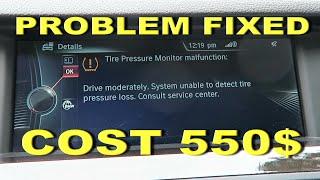 BMW F10 528I TPMS Malfunctions repair (550$)