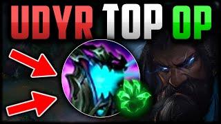 UDYR BREAKS TOP LANE! (GRASP CHANGES) How to Play Udyr Top & Carry Season 14 League of Legends