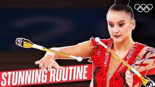  Alina Harnasko's Terrific Clubs Routine at Tokyo 2020!