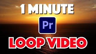 Premiere Pro : How to Smoothly Loop Video