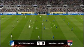 Hoffenheim vs Lyon | UEFA Europa League | PES 2021 | PC Gameplay | 4K